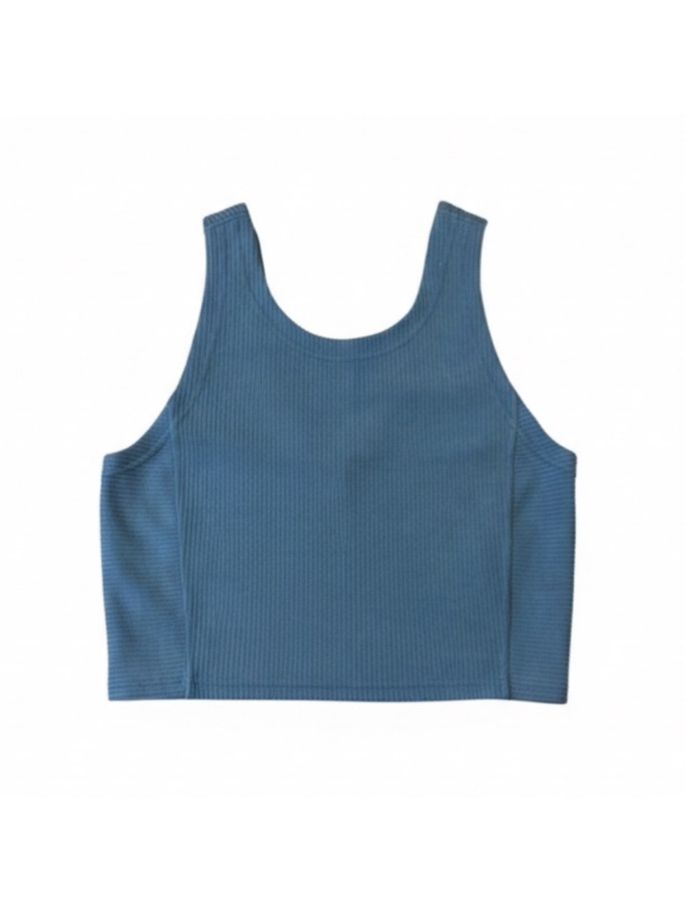 LuLuLemon Ribbed Softstreme Cropped Tank Size 4